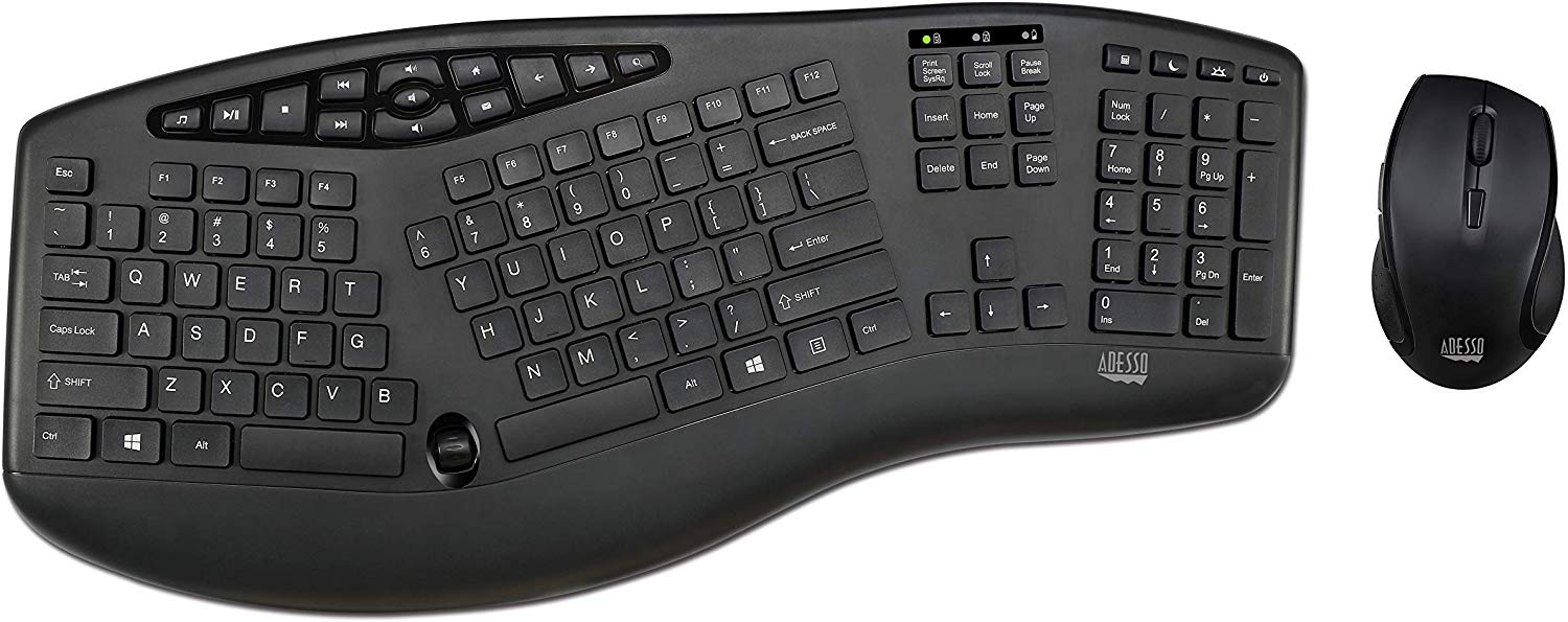 best wireless ergonomic keyboard for windows 10