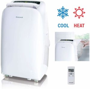 Honeywell, White HL14CHESWW Portable Air Conditioner with Heat Pump, Fan & Dehumidifier with Thermal Overload Protection, 14, 000 BTU