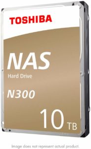  Toshiba N300 10TB NAS 3.5-Inch Internal Hard Drive