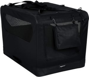 AmazonBasics Premium Folding Portable Soft Dog Crate
