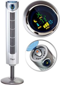 Ozeri OZF1 Ultra Wind 42-inch Oscillating  tower Fan