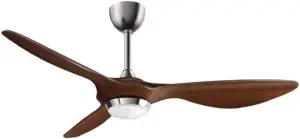 Reiga 52-in Ceiling Fan  with LED Light, best quiet ceiling fans for sleeping