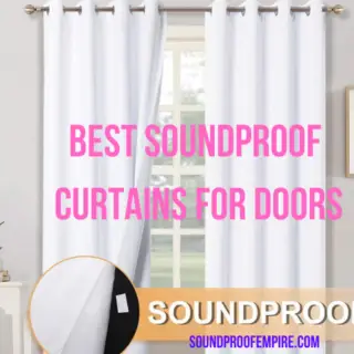 soundproof curtains for door