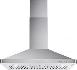 quietest wall mount range hood, super quiet range hood