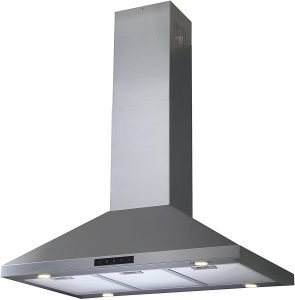 Kitchen Bath Collection Island Mounted Stainless Steel Range Hood