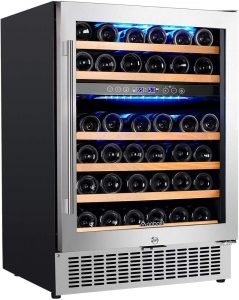 Aobosi 46 Dual Zone Wine Refrigerator