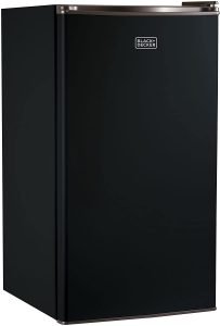 Black and Decker 3.2 Mini fridge with Freezer