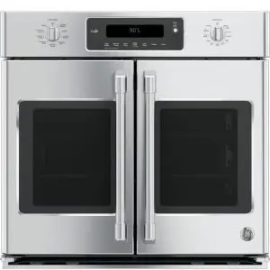 GE Cafe French Door Electric Wall Oven