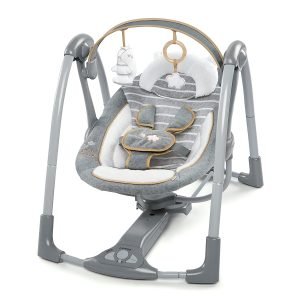 Ingenuity Swing 'n Go Portable Baby Swing,quietest baby swing