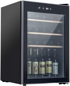 KUPPET Compressor Wine Cooler, quietest wine cooler reviews