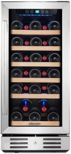 Kalamera 15" 30 Bottle Wine Fridge