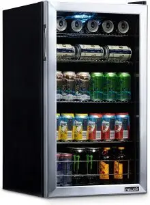 NewAir NBC126SS02 Beverage Refrigerator and Cooler