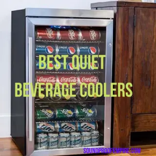 quiet beverage fridge
