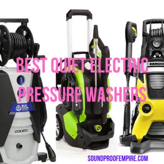 quietest electric pressure washer