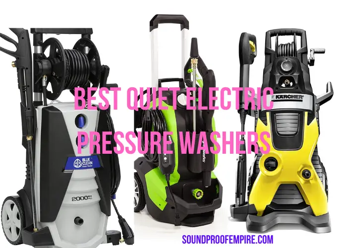 quietest electric pressure washer