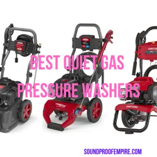 quietest gas pressure washer