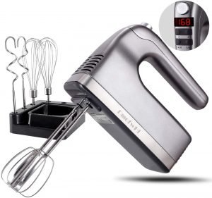 DmofwHi 9-Speed Hand Mixer with Timer 