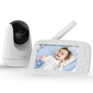 VAVA Baby Monitor with Camera and Audio, silent baby monitor, baby monitor with quiet mode