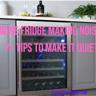 wine fridge making noise