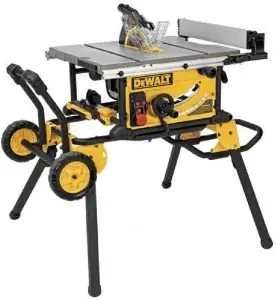 DEWALT DWE7491 PortableTable Saw, quiet portable table saw