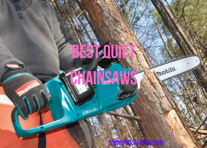 quietest chainsaw