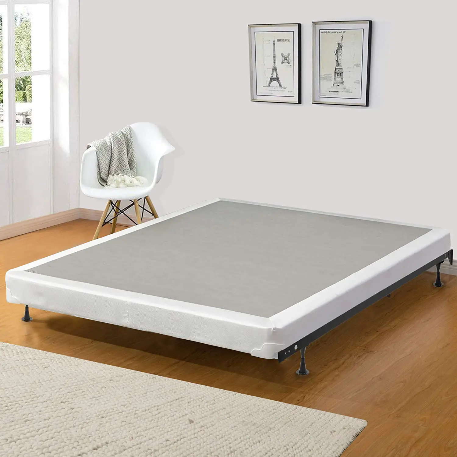Comfort Bedding Low Profile Traditional Box Spring