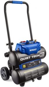 Kobalt Quiet Tech 4.3 Gallon Portable Electric Air Compressor