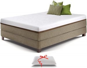 Live & Sleep 12 Inch Gel Memory Foam Mattress