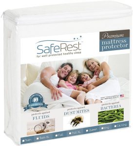 SafeRest Premium Waterproof Mattress Protector