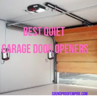 quiet garage door opener