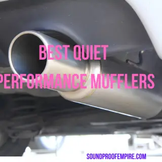 quiet performance mufflers