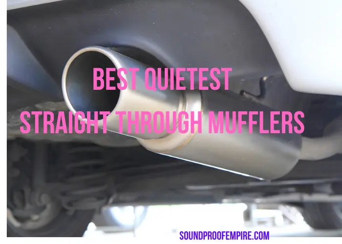 quietest straight through muffler