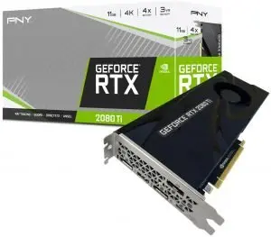 PNY GeForce RTX 20280 Ti 11 GB Blower Graphic Card