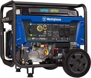 Westinghouse WGen7500DF Dual Fuel Portable Generator