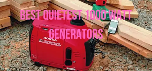 quietest 1000 watt generator