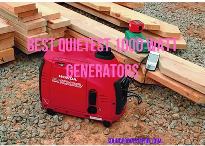 quietest 1000 watt generator