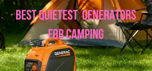 quietest generator for camping