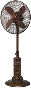 Designer Aire Oscillating Outdoor Standing Floor Fan