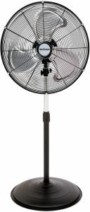 Hurricane Quiet Pedestal Fan