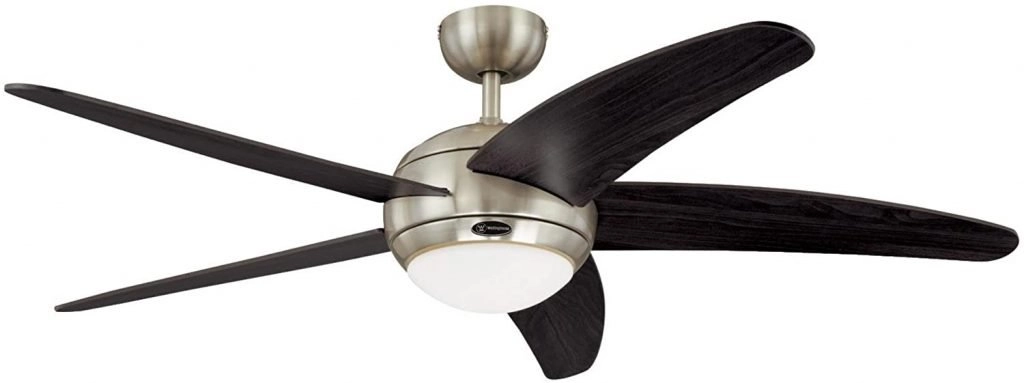 Westinghouse Lighting Indoor52 Inch Bendan Ceiling Fan with Light and Remote