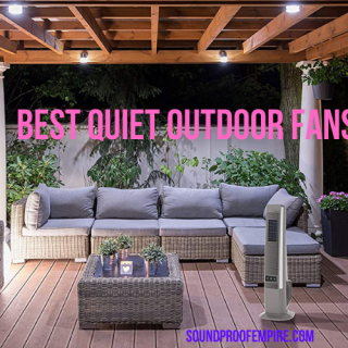 quietest outdoor fan