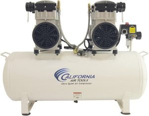 California Air Tools 20040CAD 4HP 20  Gallon Ultra Quiet Oil-Free Air Compressor