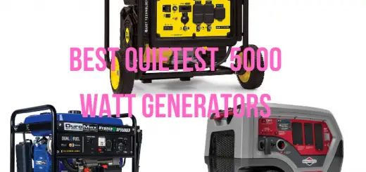 quietest 5000 Watt Generator