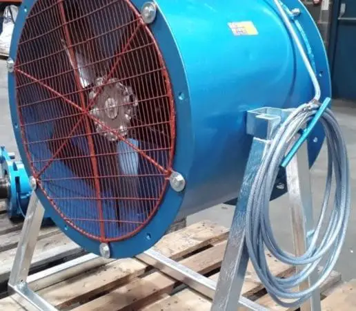 how to make an industrial fan quiet